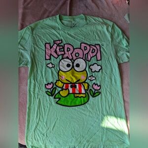 Hot topic sanrio keroppi shirt